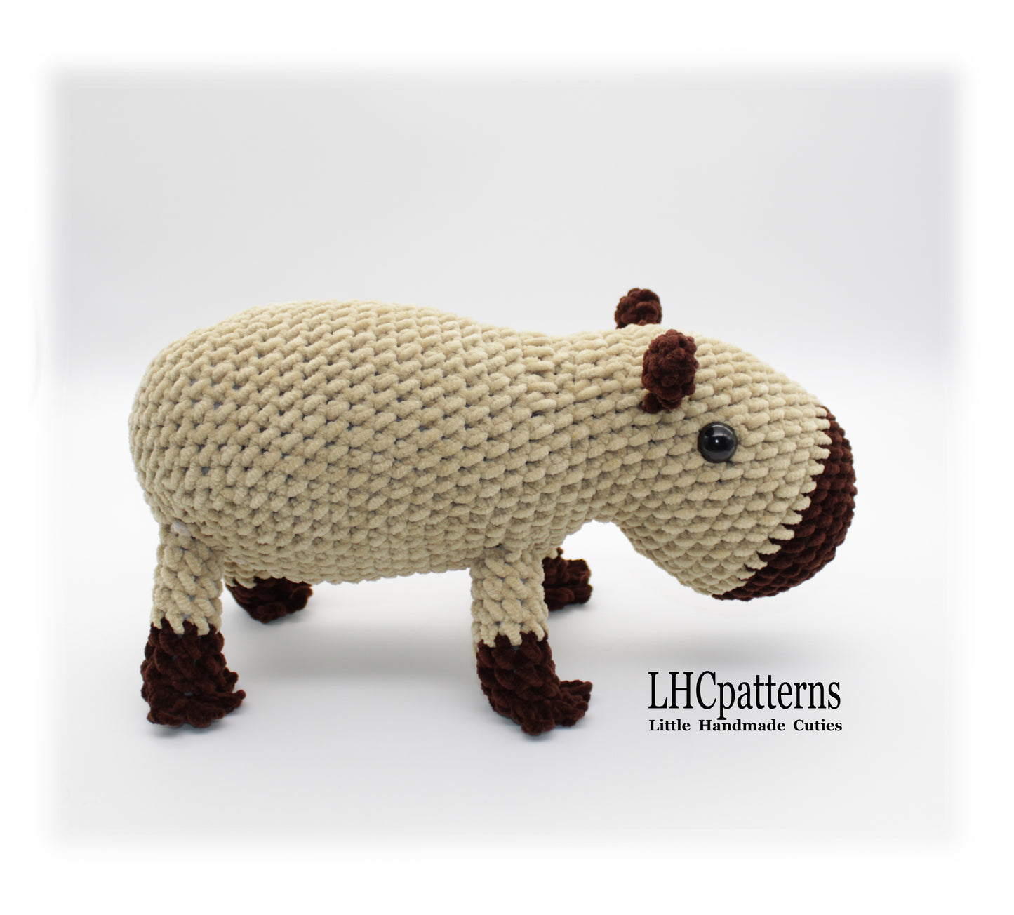 Seamless Crochet Capybara