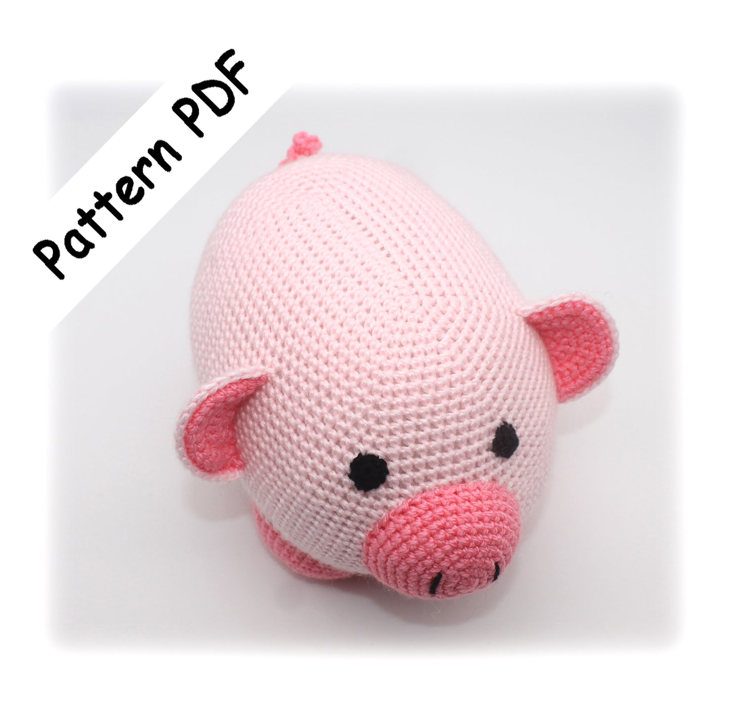 CROCHET PATTERN: Piggy Door Stopper