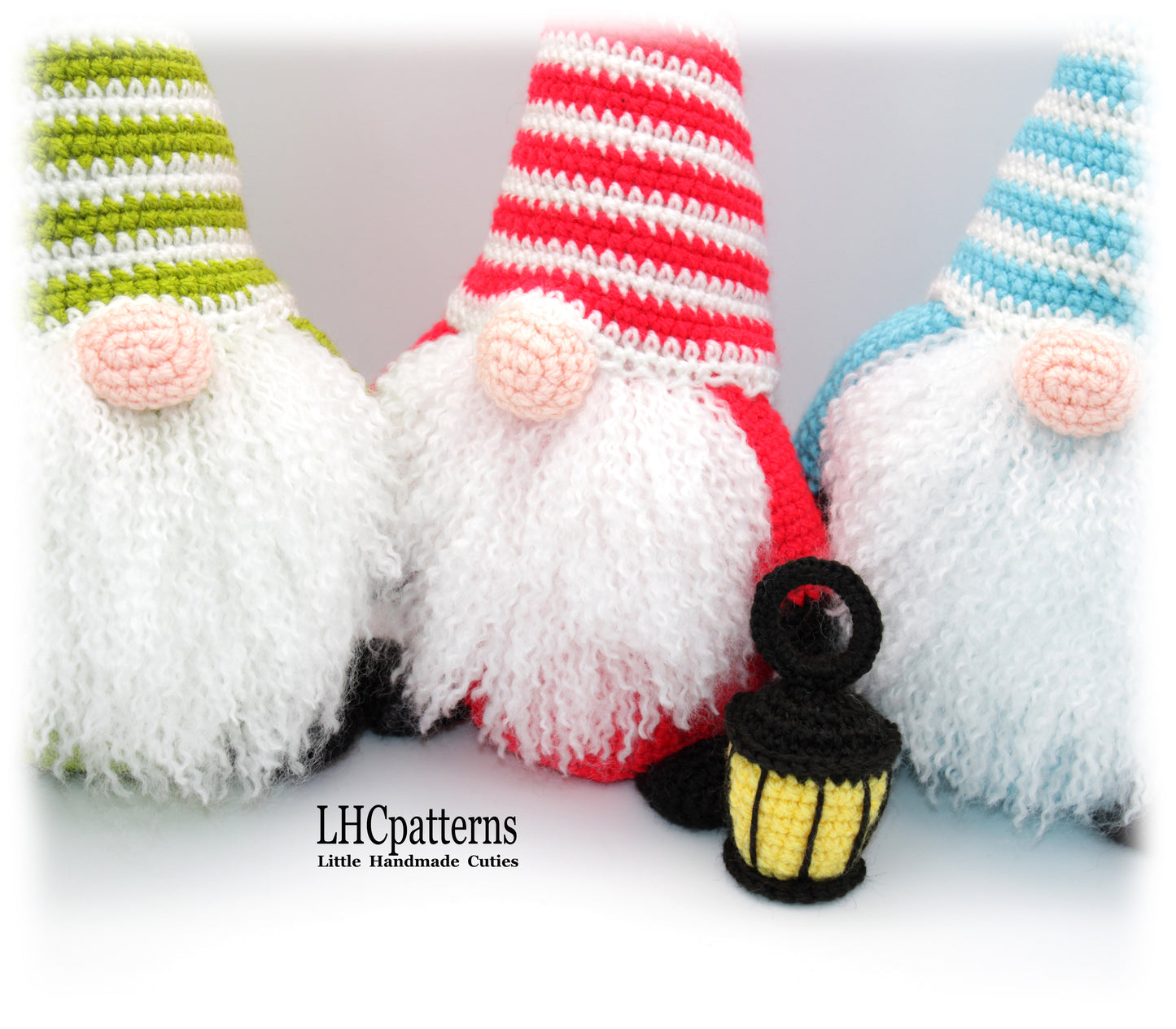 gnome with lantern crochet pattern