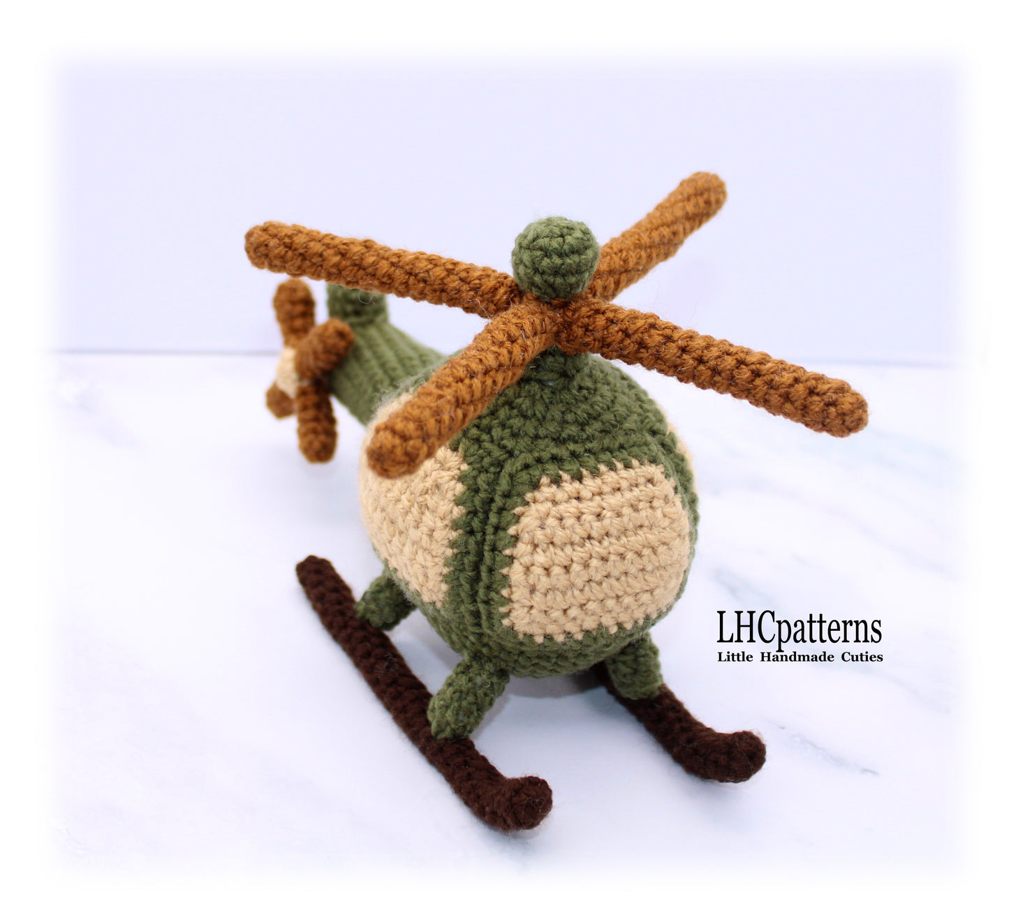 Crochet Military Helicopter