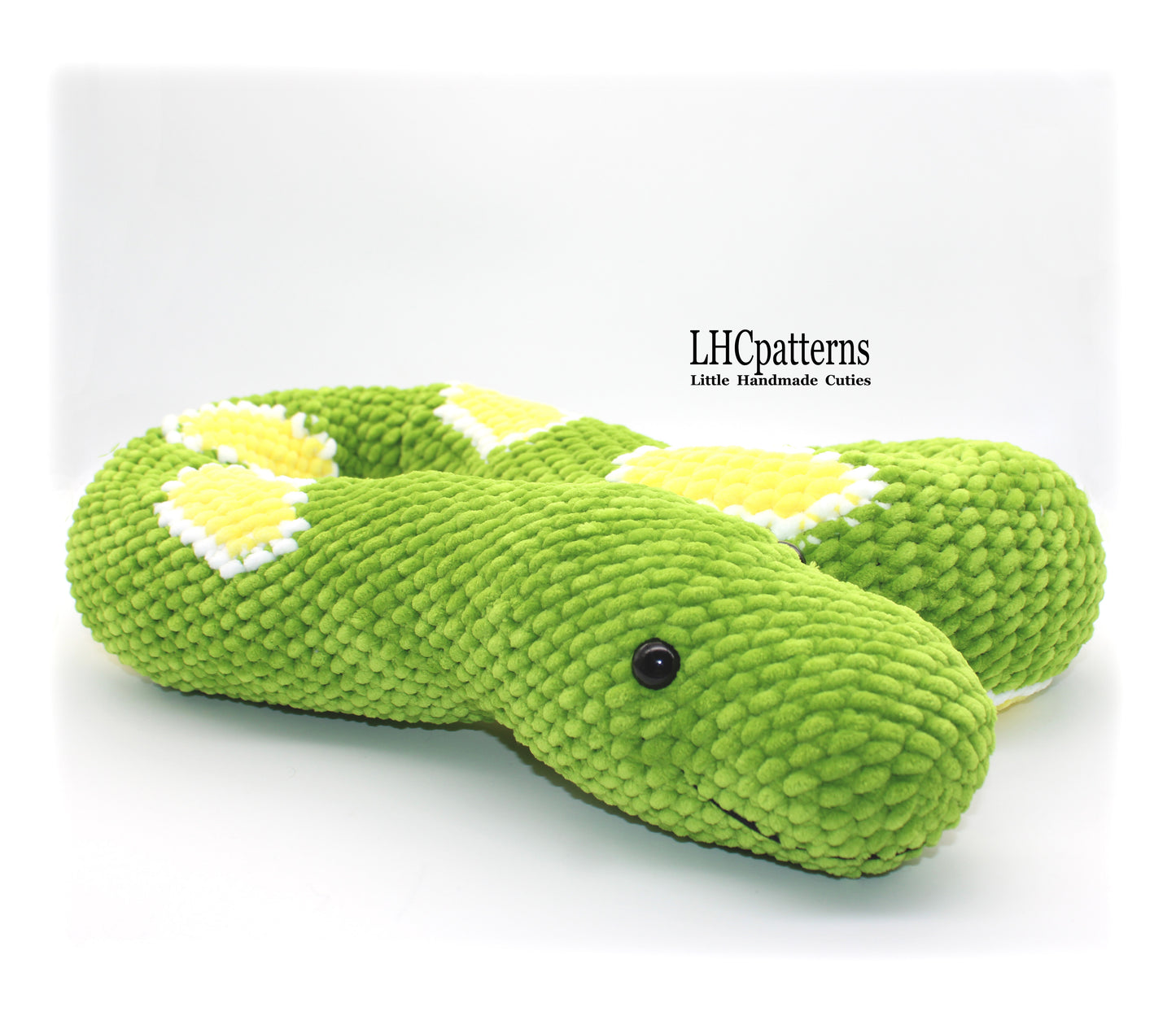 crochet boa constrictor snake