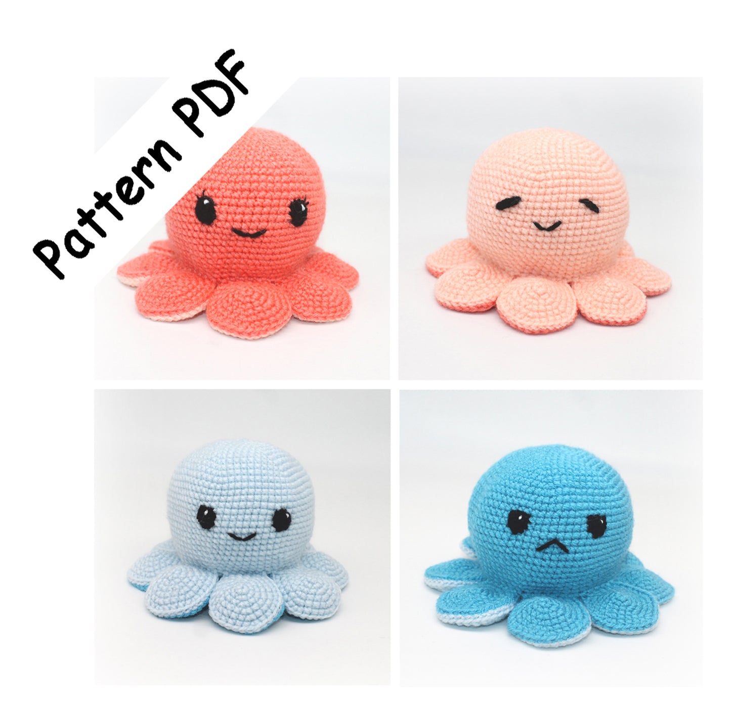 crochet reversible octopus