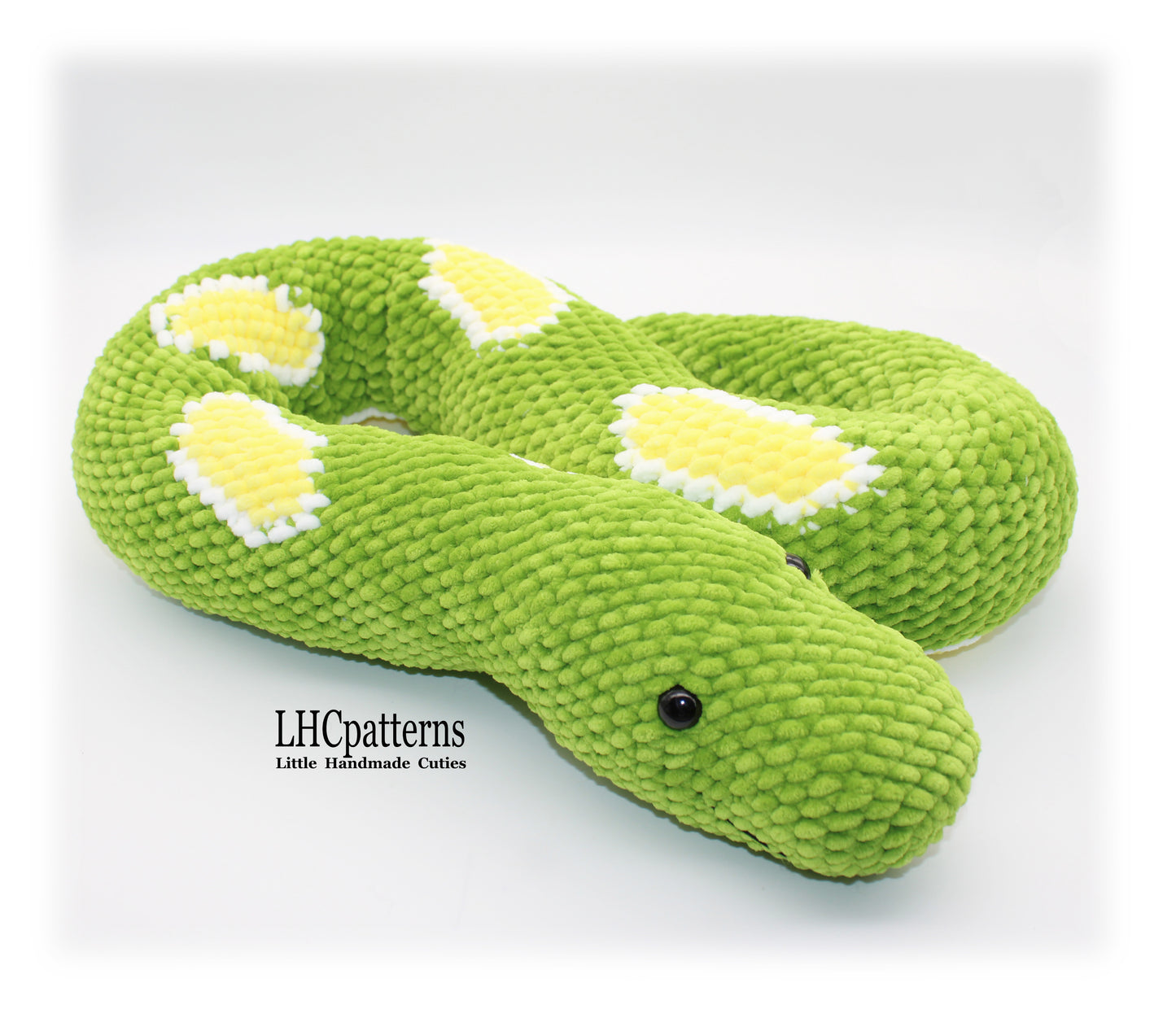 crochet boa constrictor snake