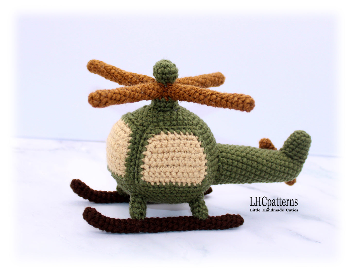 Crochet Military Helicopter