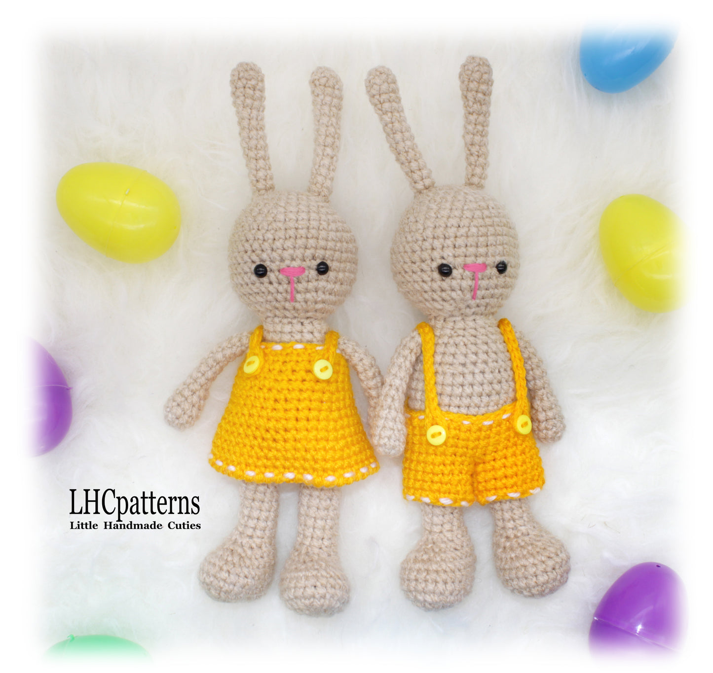 Easter Bunnies Crochet Pattern