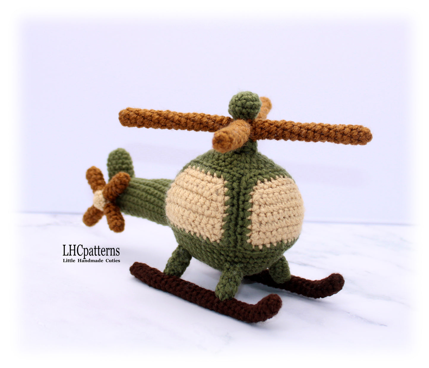 Crochet Military Helicopter
