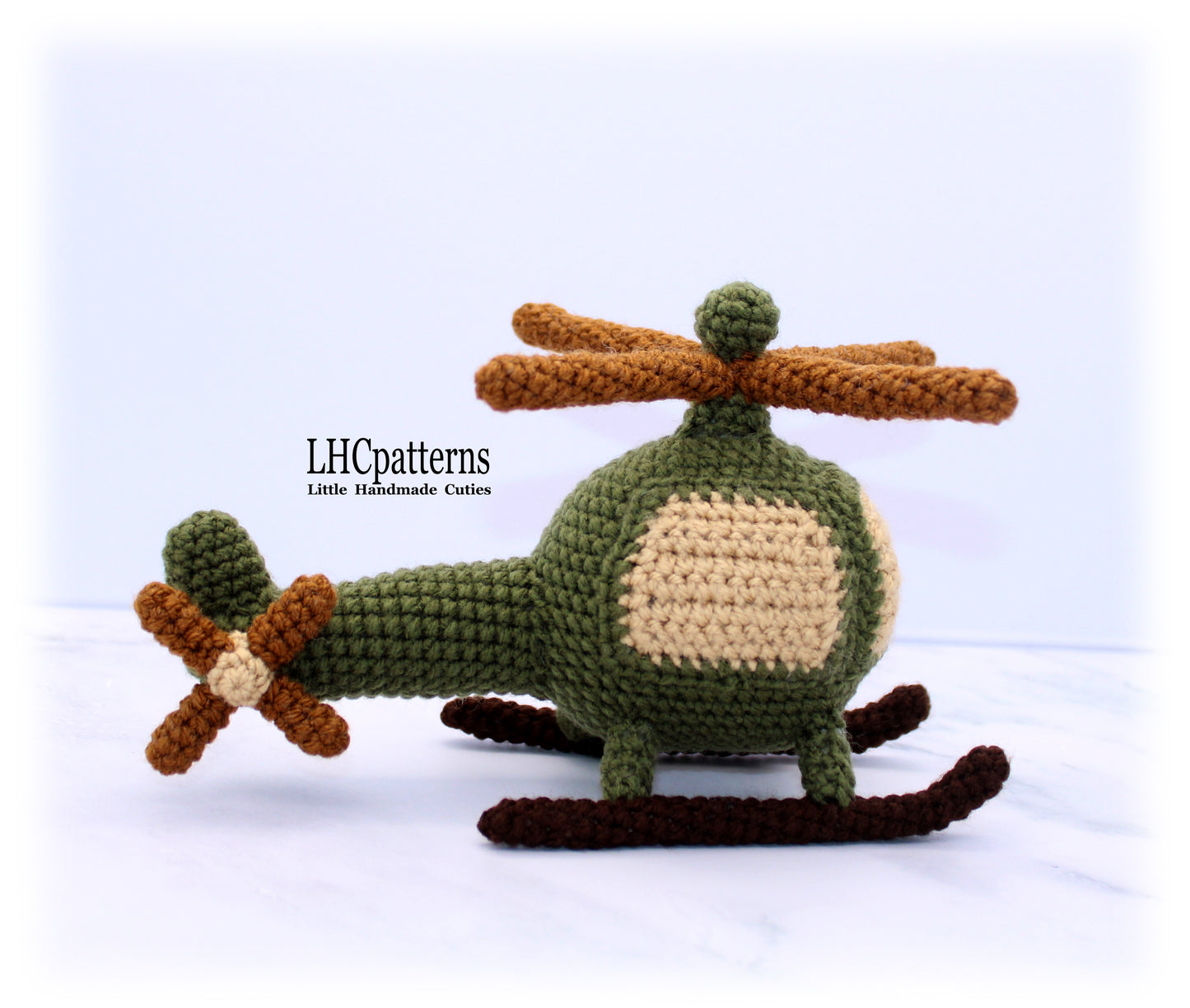 Crochet Military Helicopter