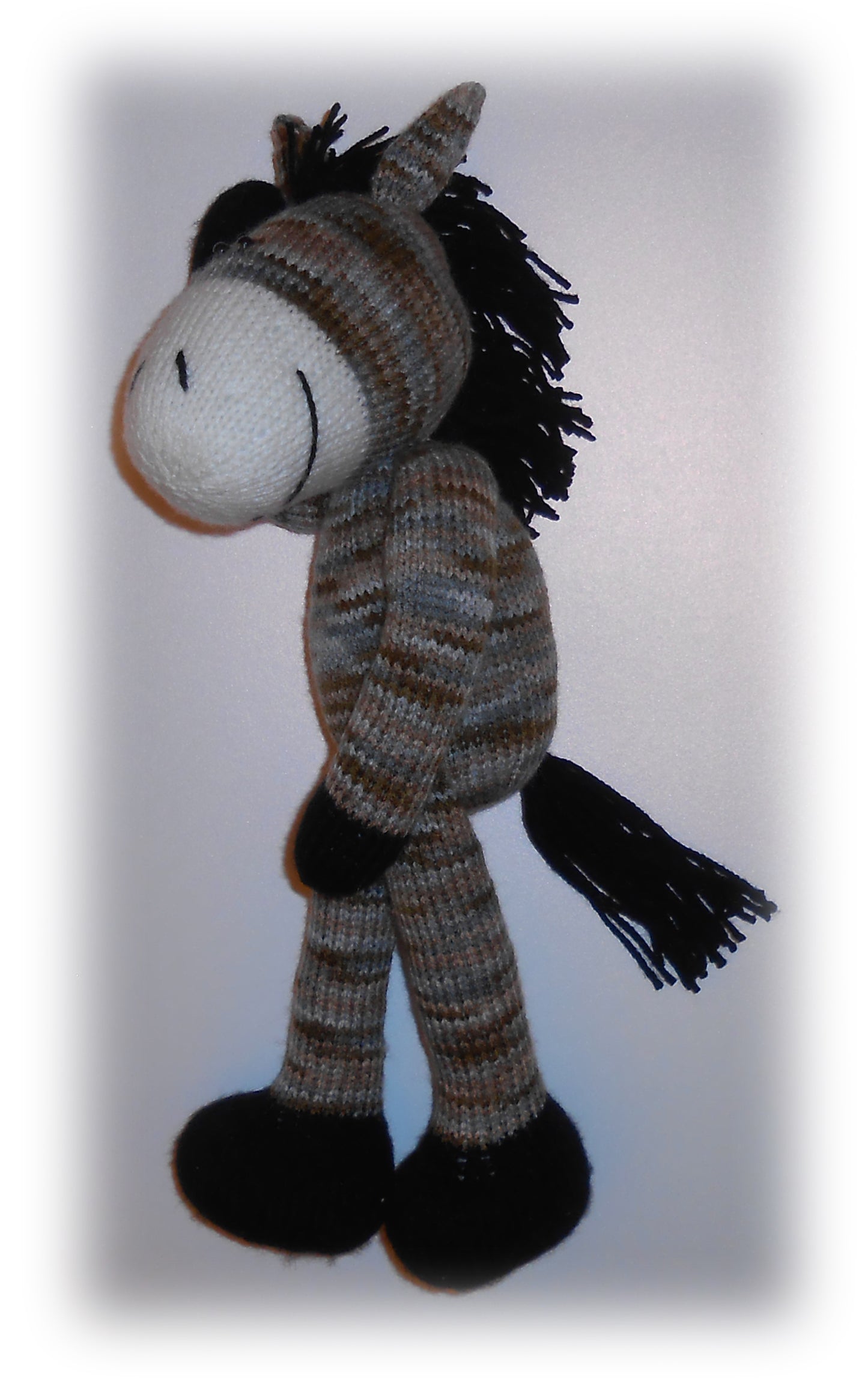 knitted horse
