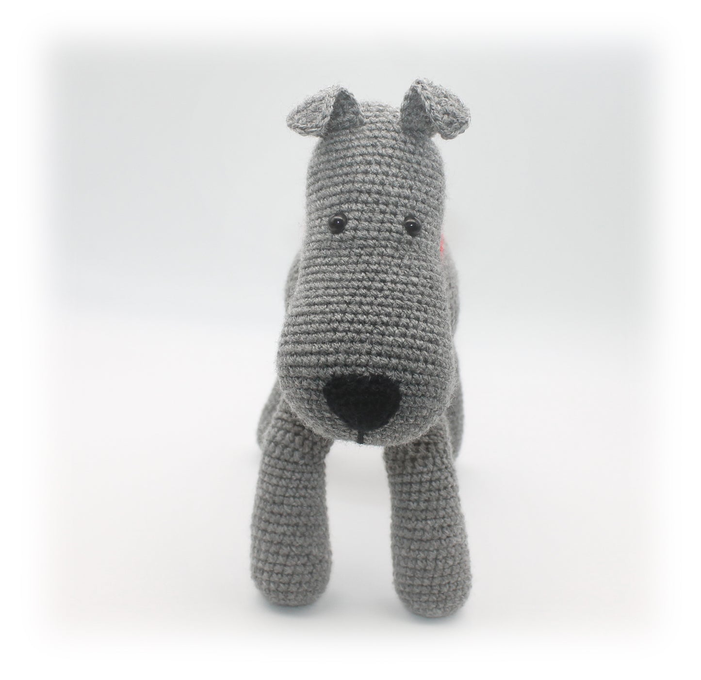 crochet terrier dog