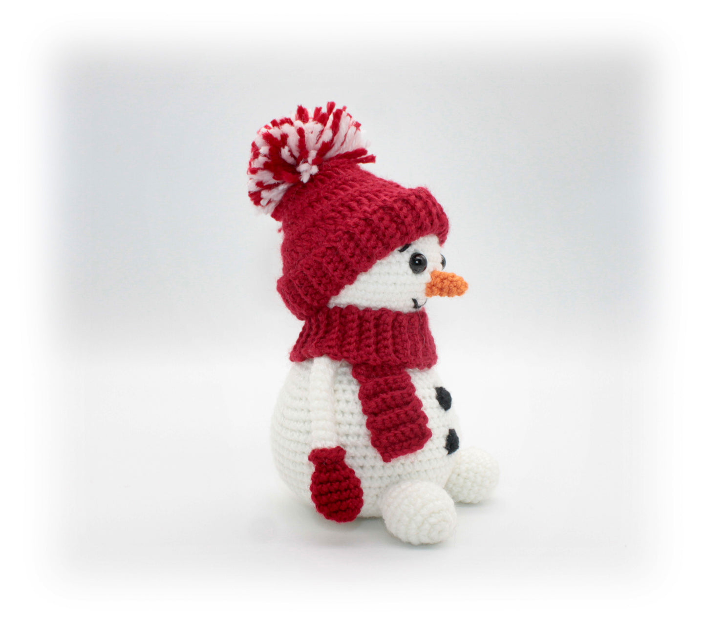 CROCHET PATTERN: Snowman