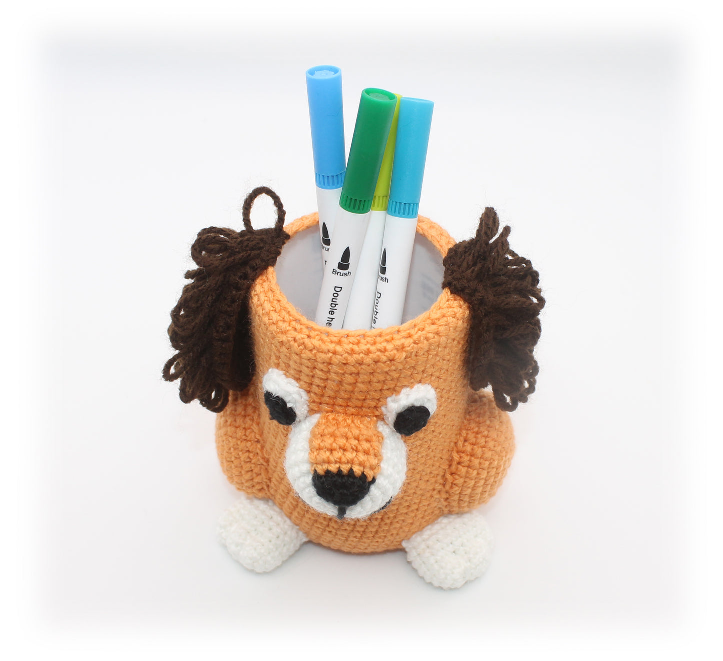 dog pencil holder