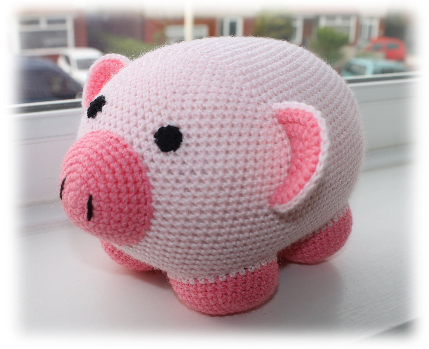 CROCHET PATTERN: Piggy Door Stopper