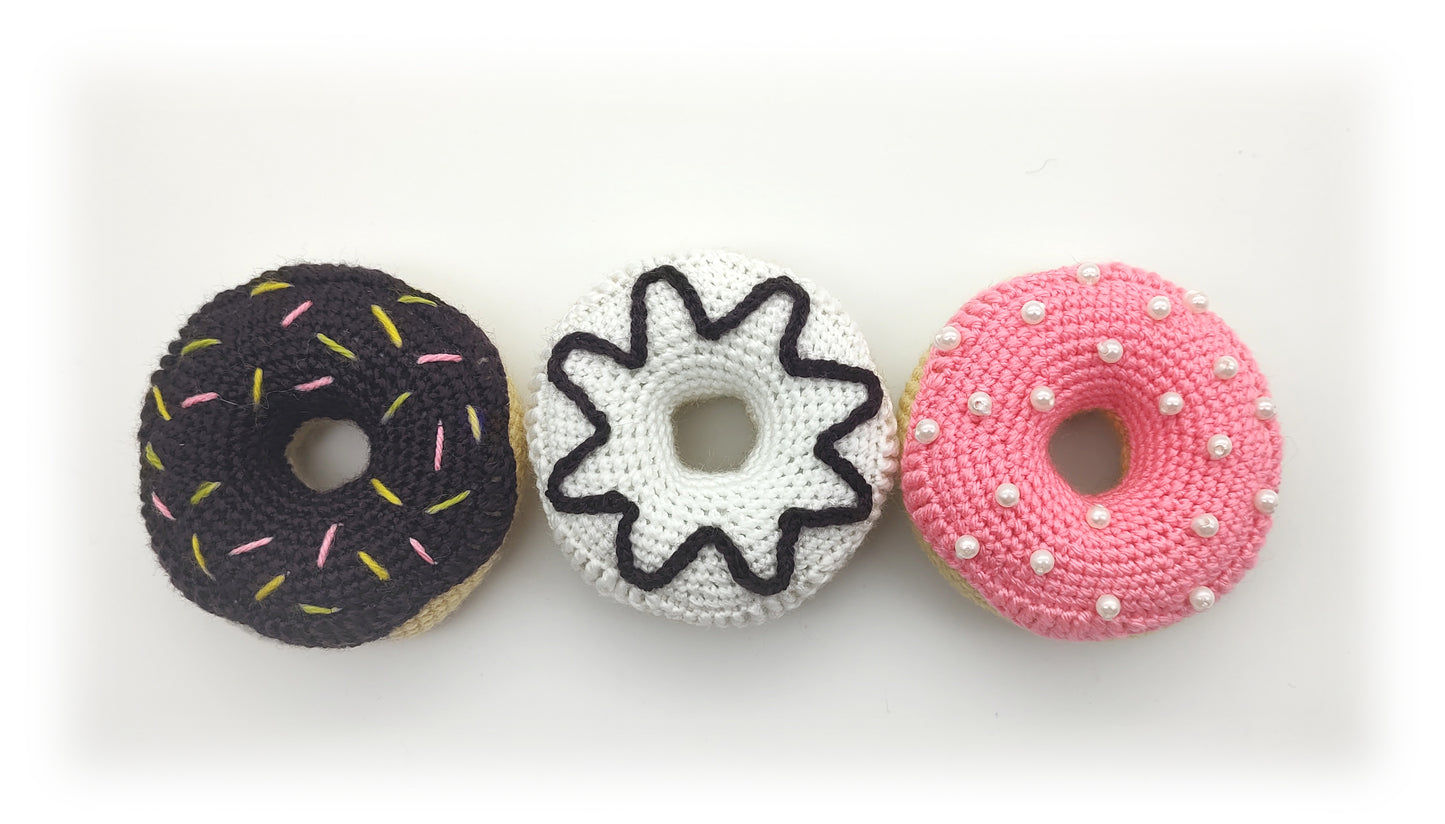 crochet doughnuts