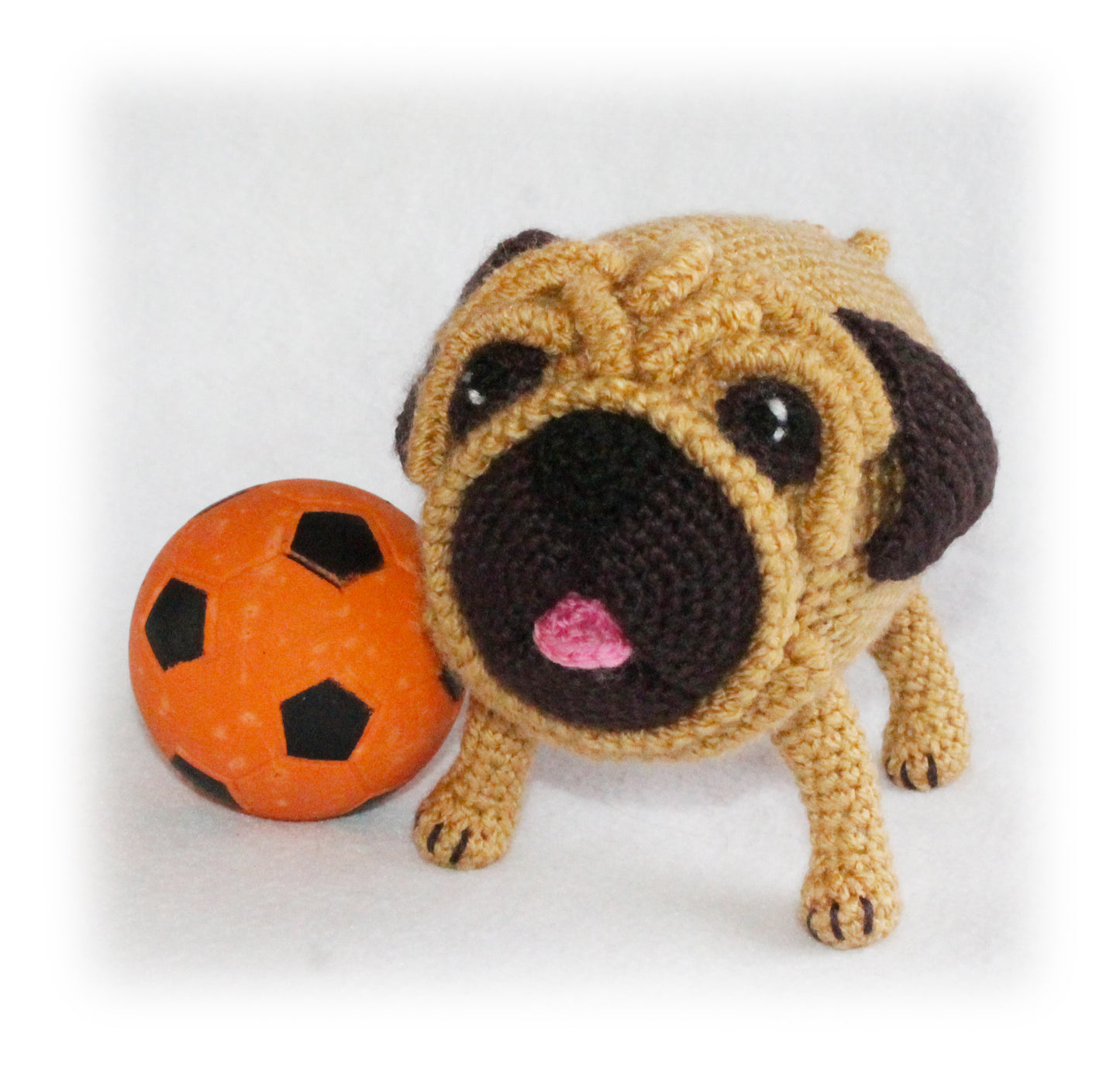 Crochet pug