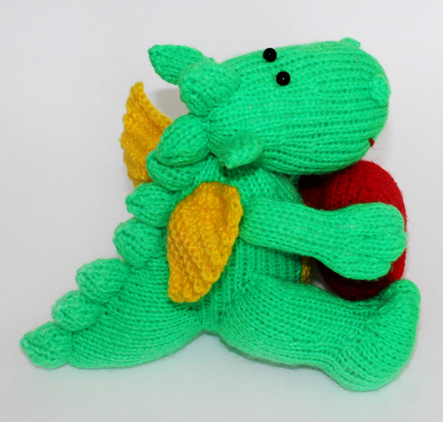knitted dragon