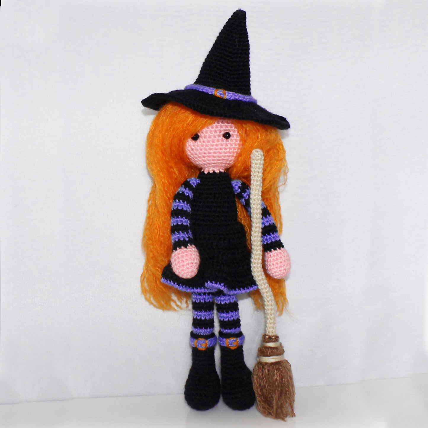 crochet witch doll