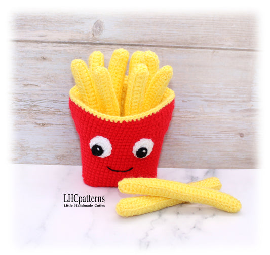 French Fries Crochet Pattern