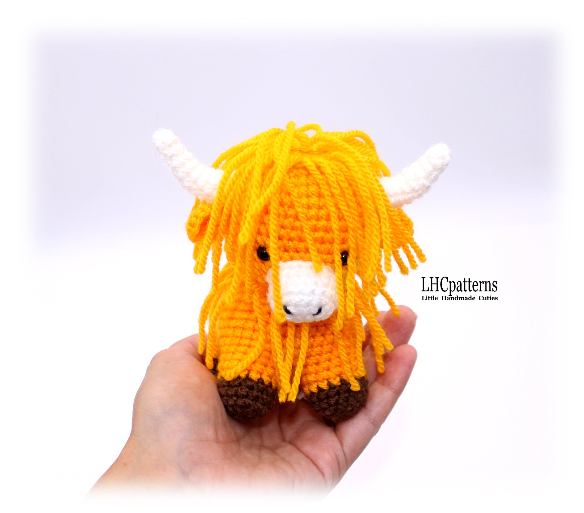 Highland Cow Crochet Pattern 