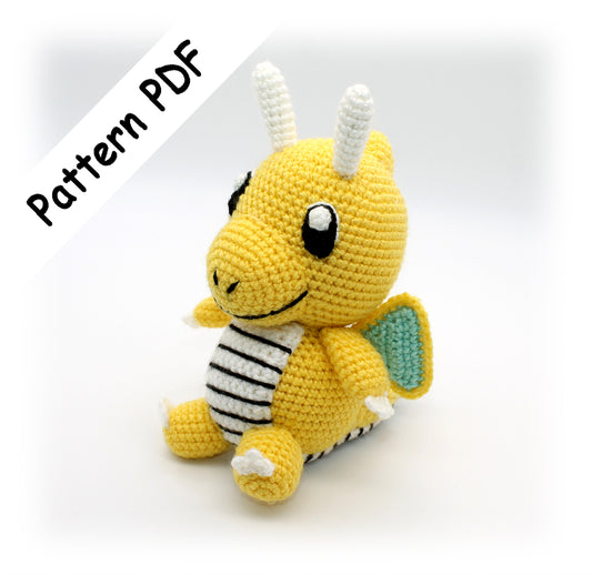 crochet baby dragon