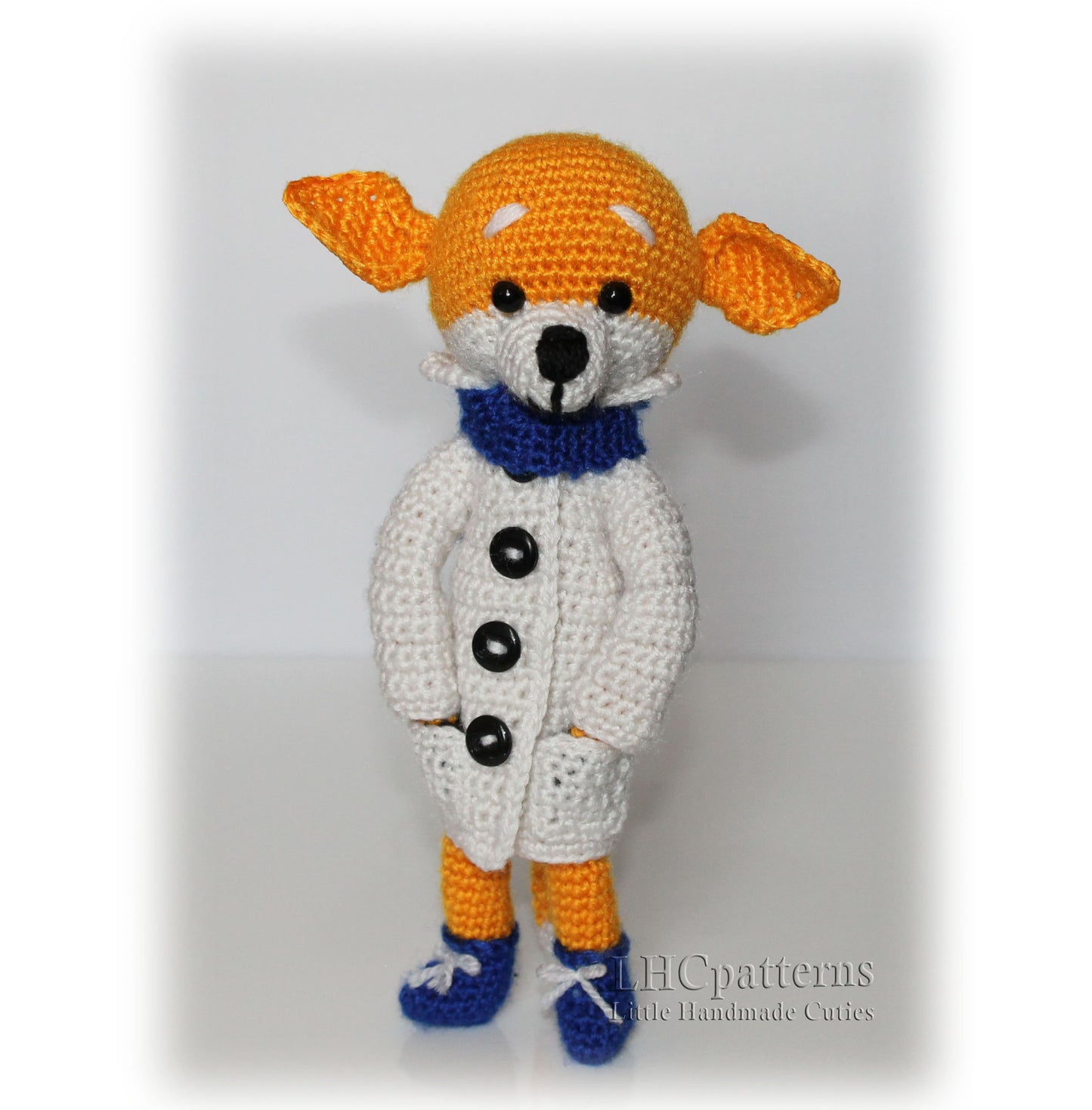 CROCHET PATTERN: Fred the Fox