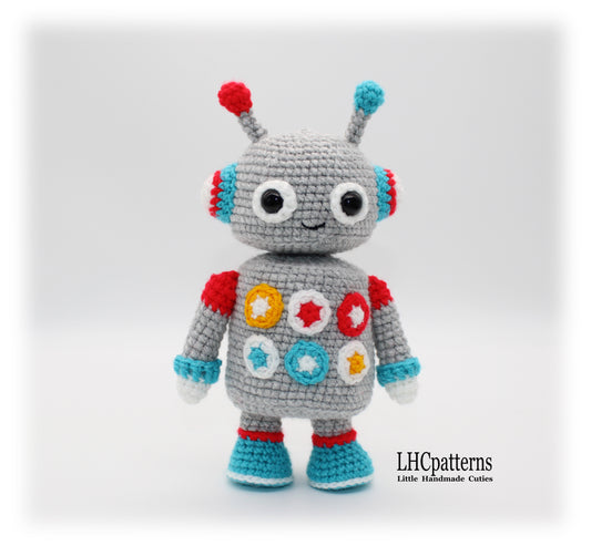 Crochet Robot Toy