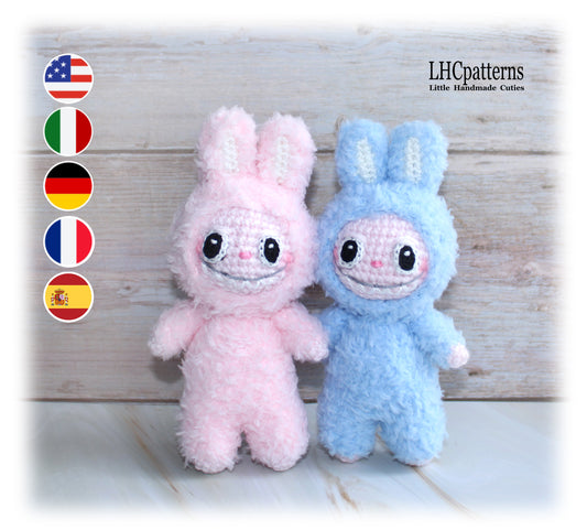 Smiling Bunny Crochet Pattern