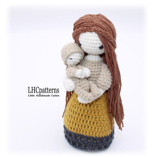 Mother with Baby Crochet Patter