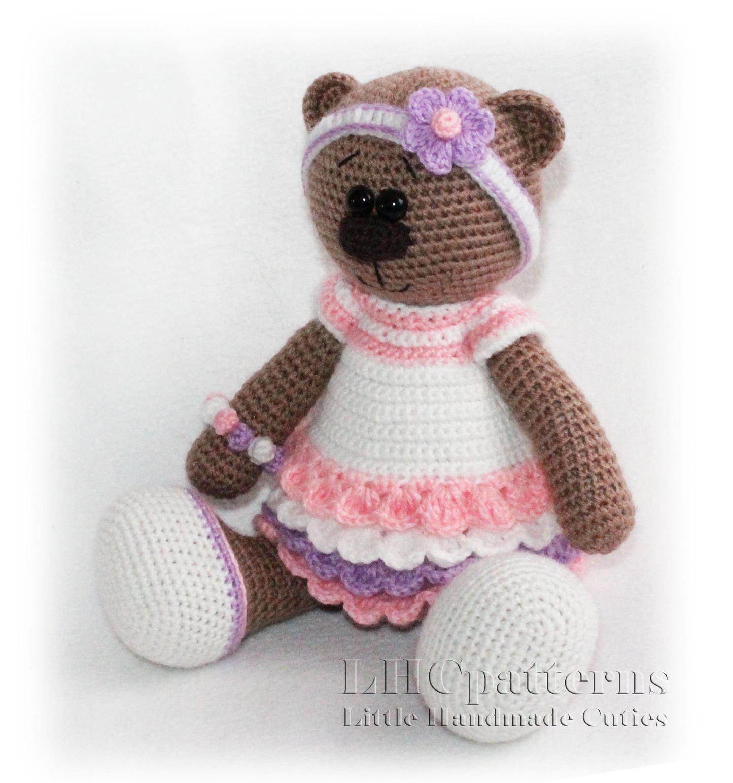 crochet bear girl