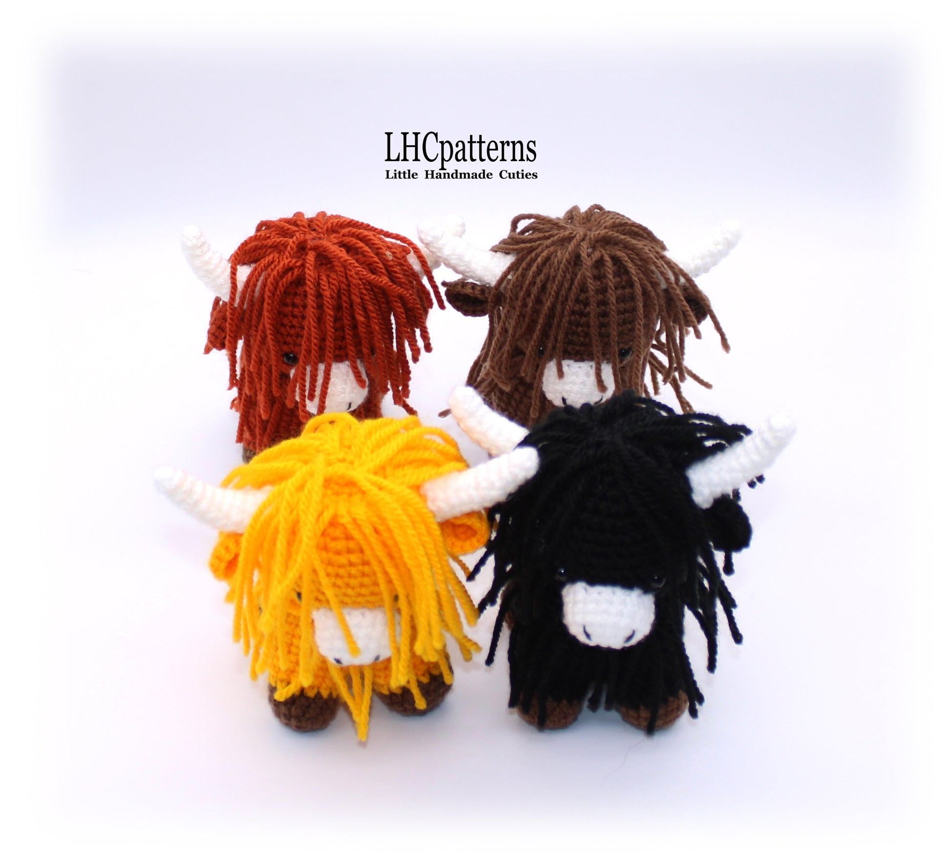 Highland Cow Crochet Pattern 