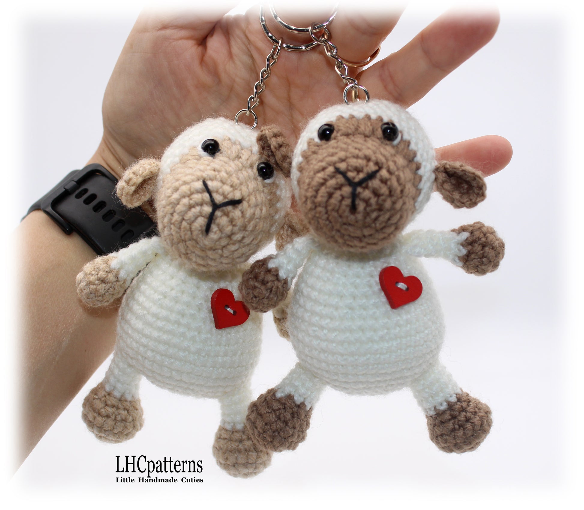 Sheep Keychain Crochet Pattern