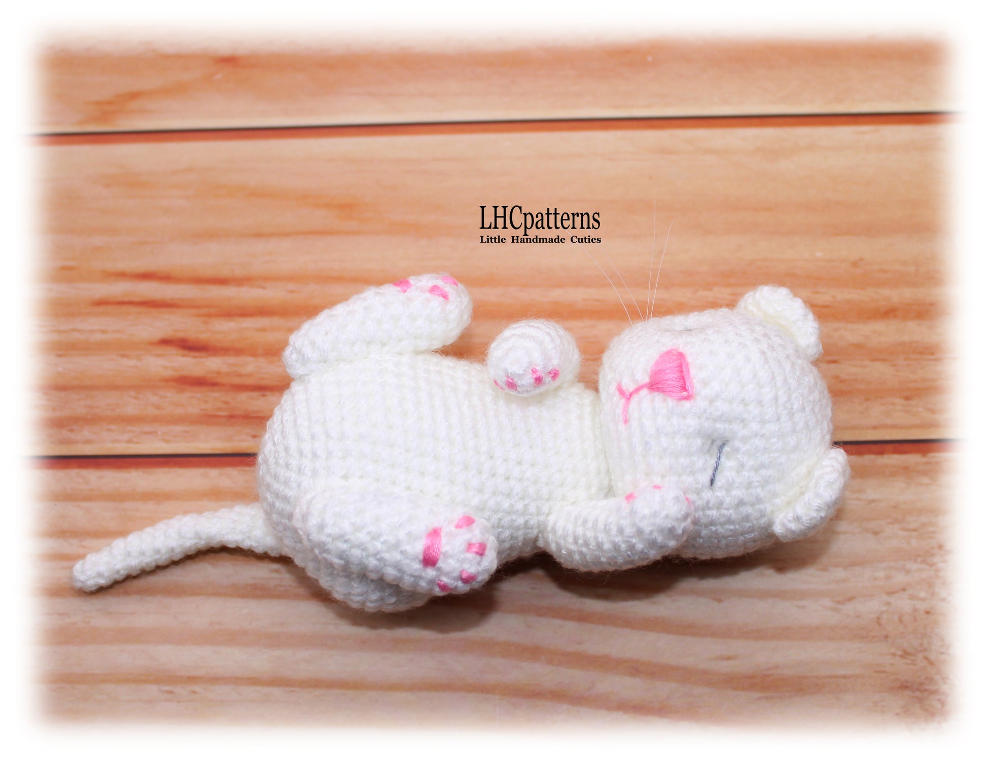Crochet Sleeping Kitten