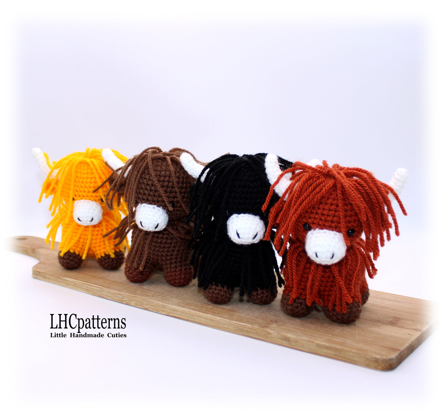 Highland Cow Crochet Pattern 