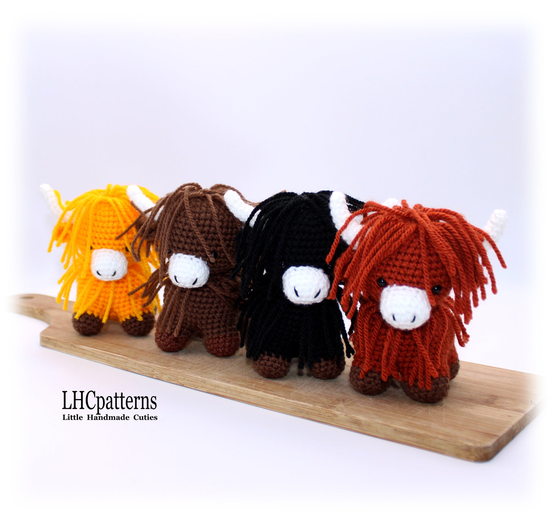 Highland Cow Crochet Pattern 