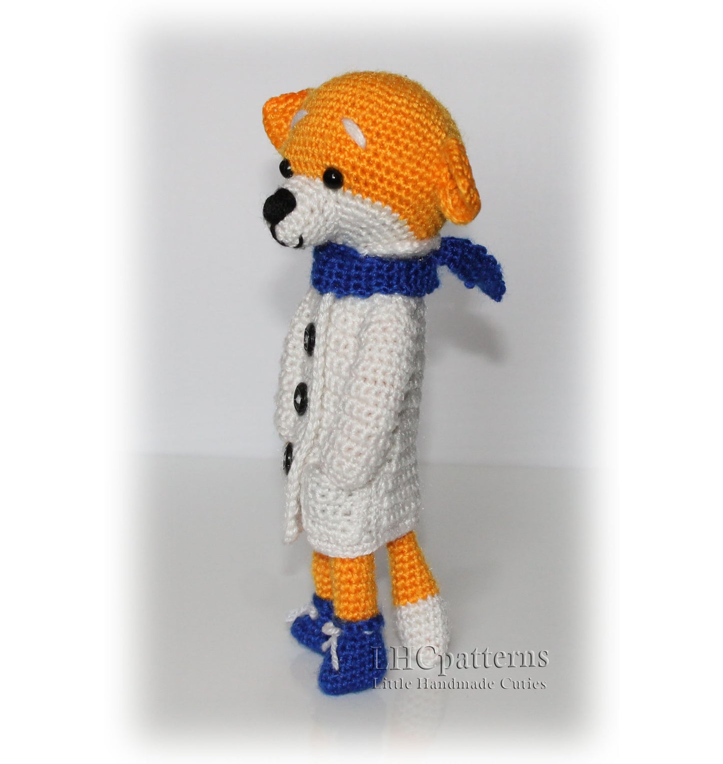 CROCHET PATTERN: Fred the Fox