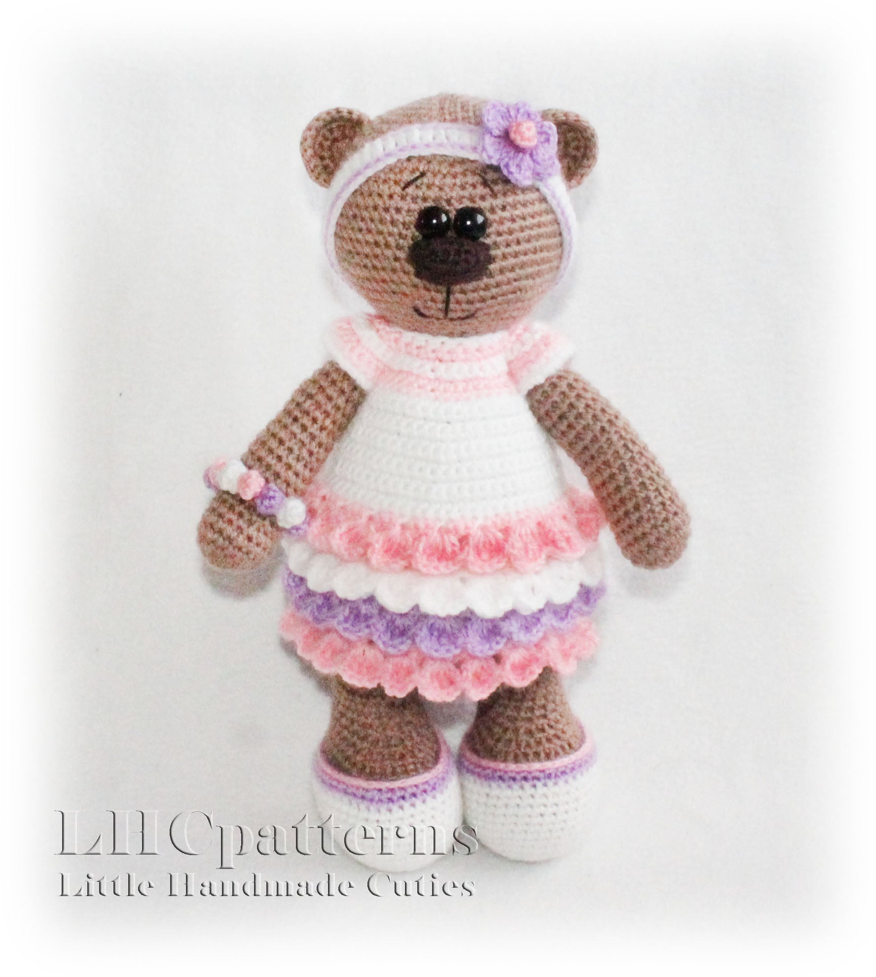 crochet bear girl