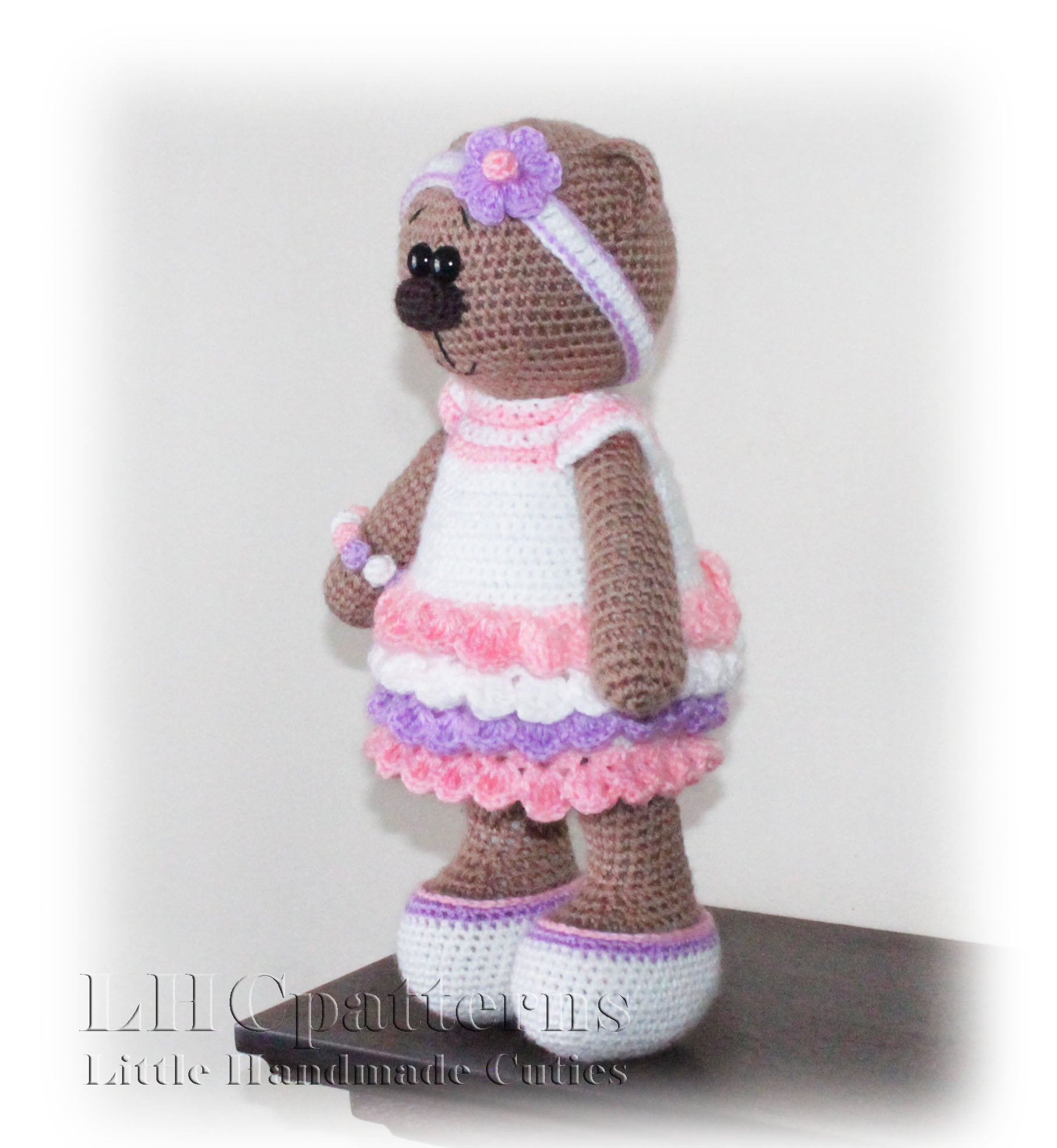 crochet bear girl