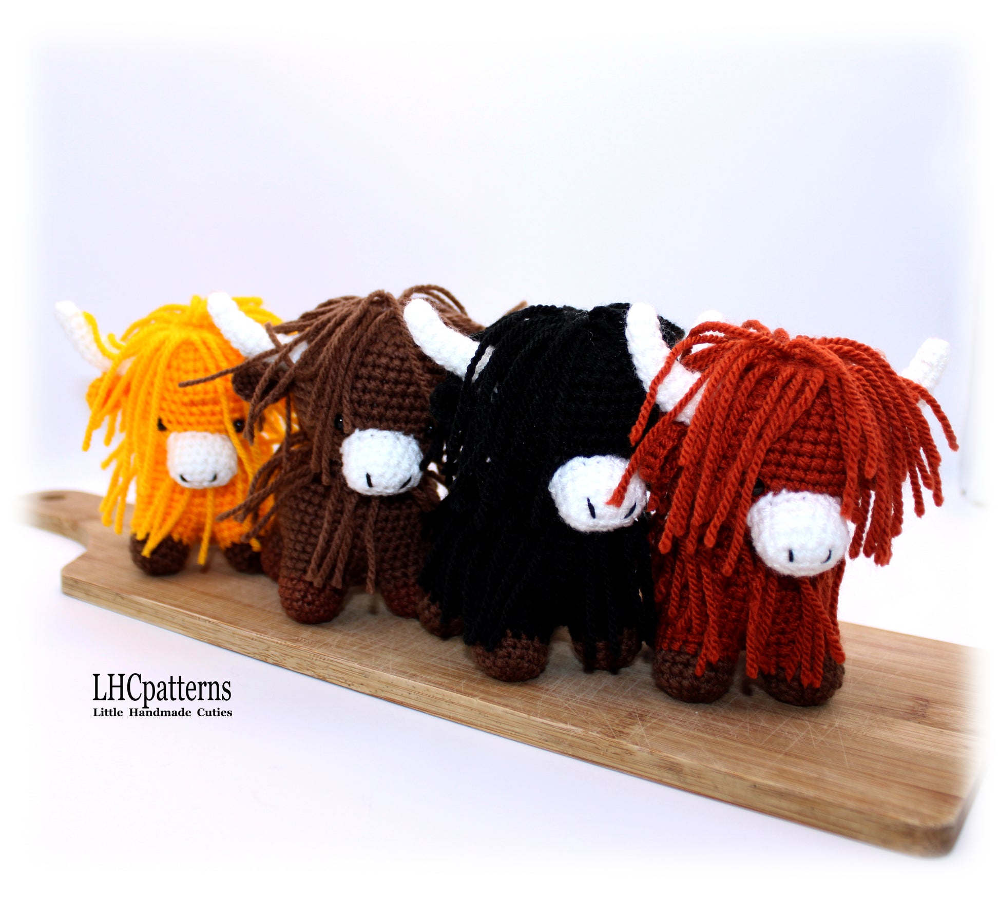 Highland Cow Crochet Pattern 