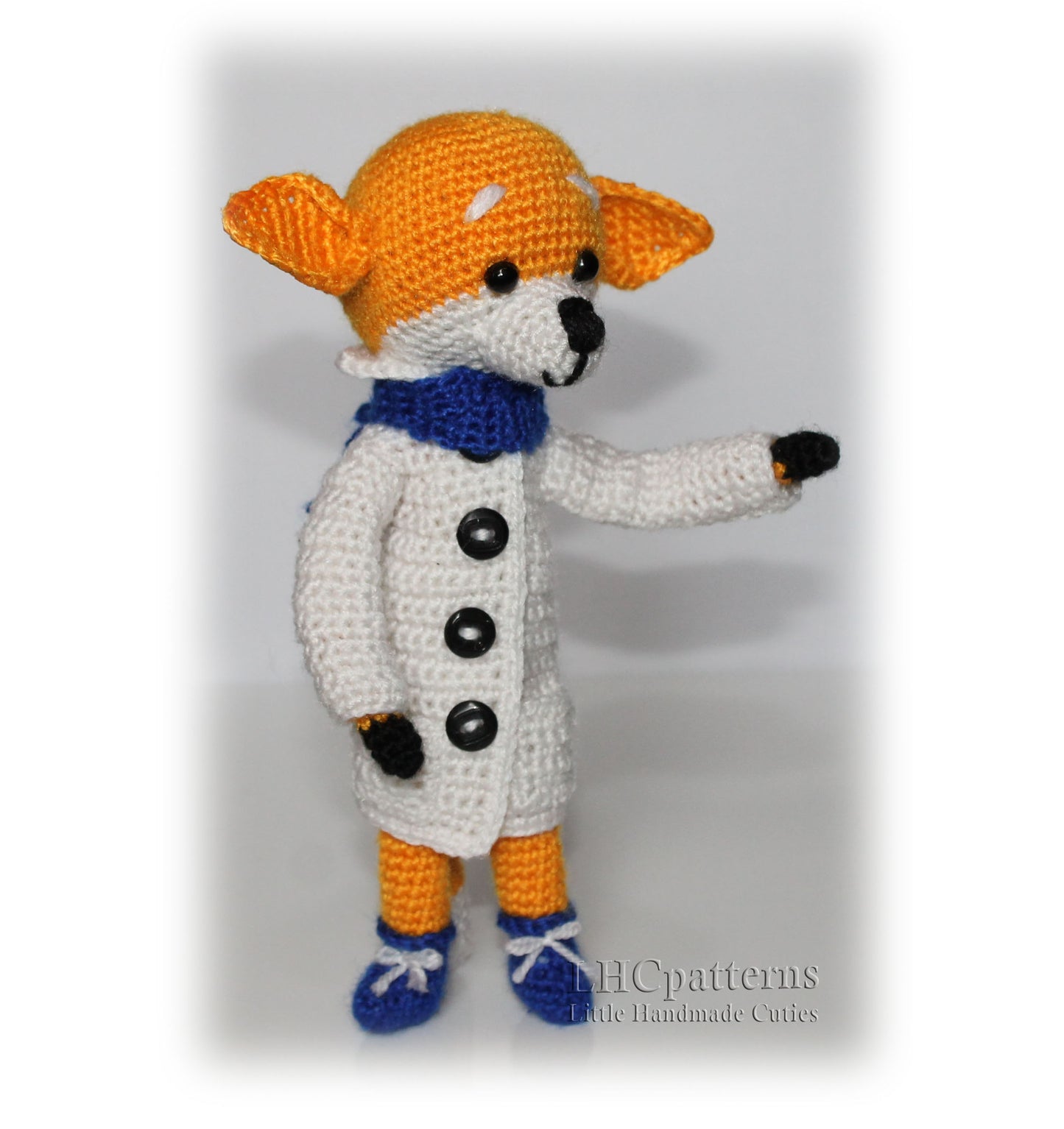 CROCHET PATTERN: Fred the Fox