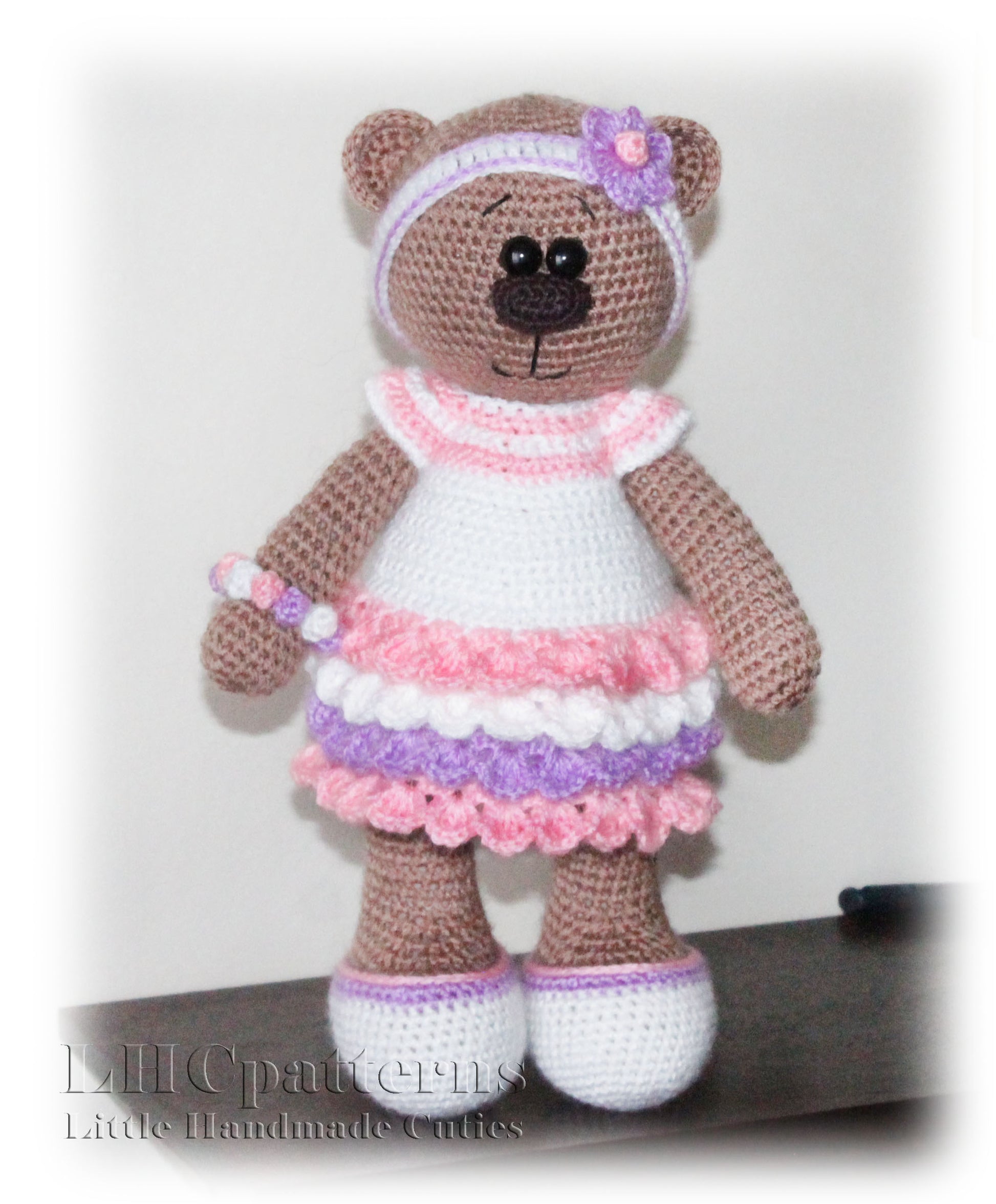 crochet bear girl