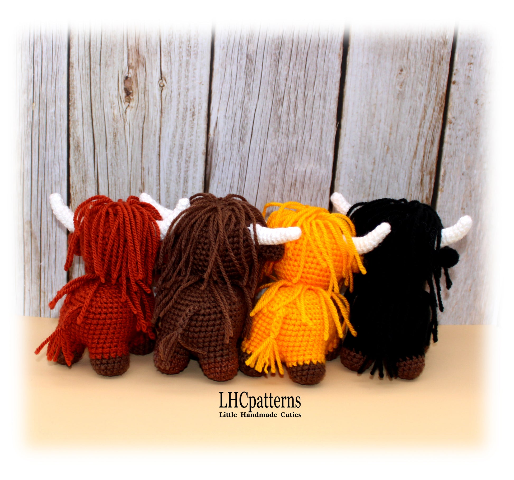 Highland Cow Crochet Pattern 
