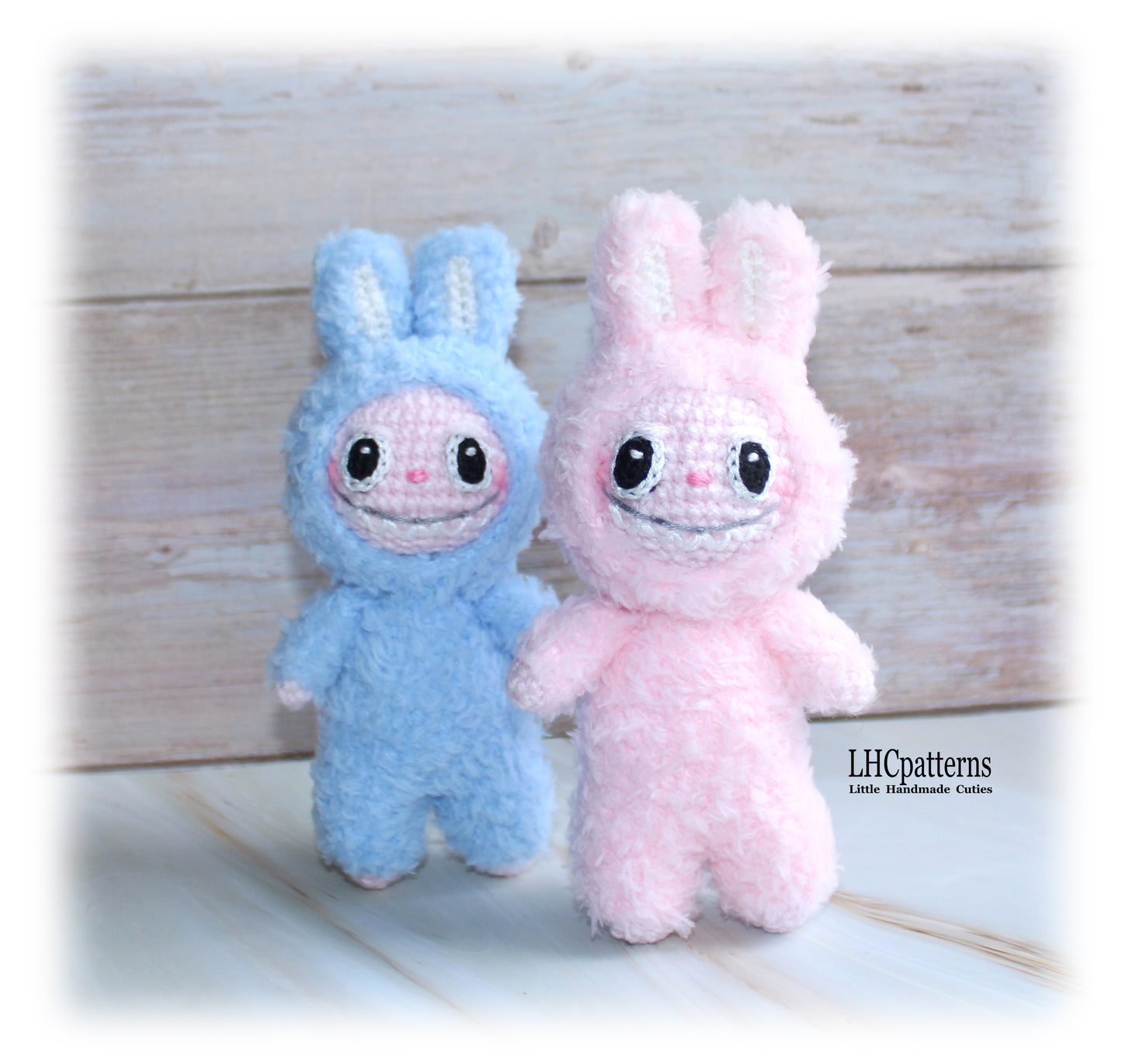 Smiling Bunny Crochet Pattern