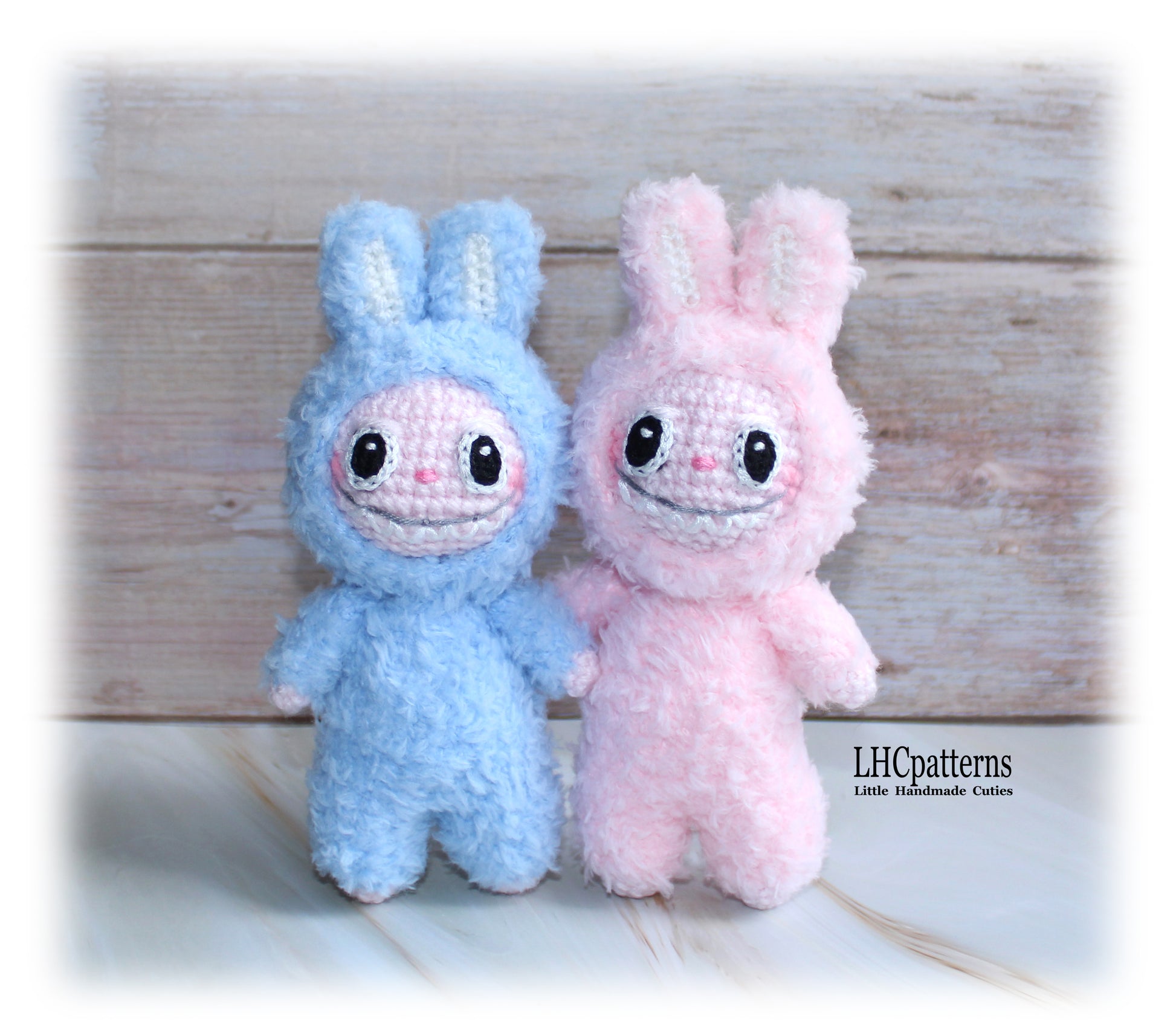 Smiling Bunny Crochet Pattern