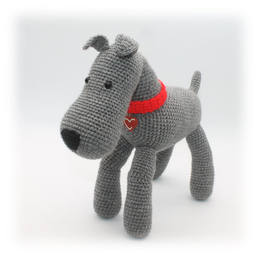 crochet terrier dog