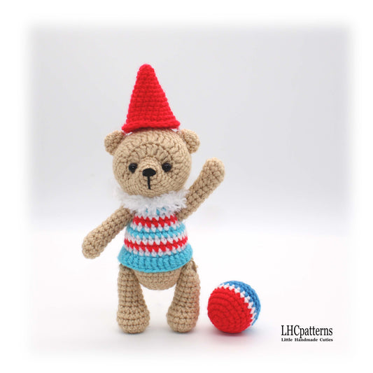 crochet party bear