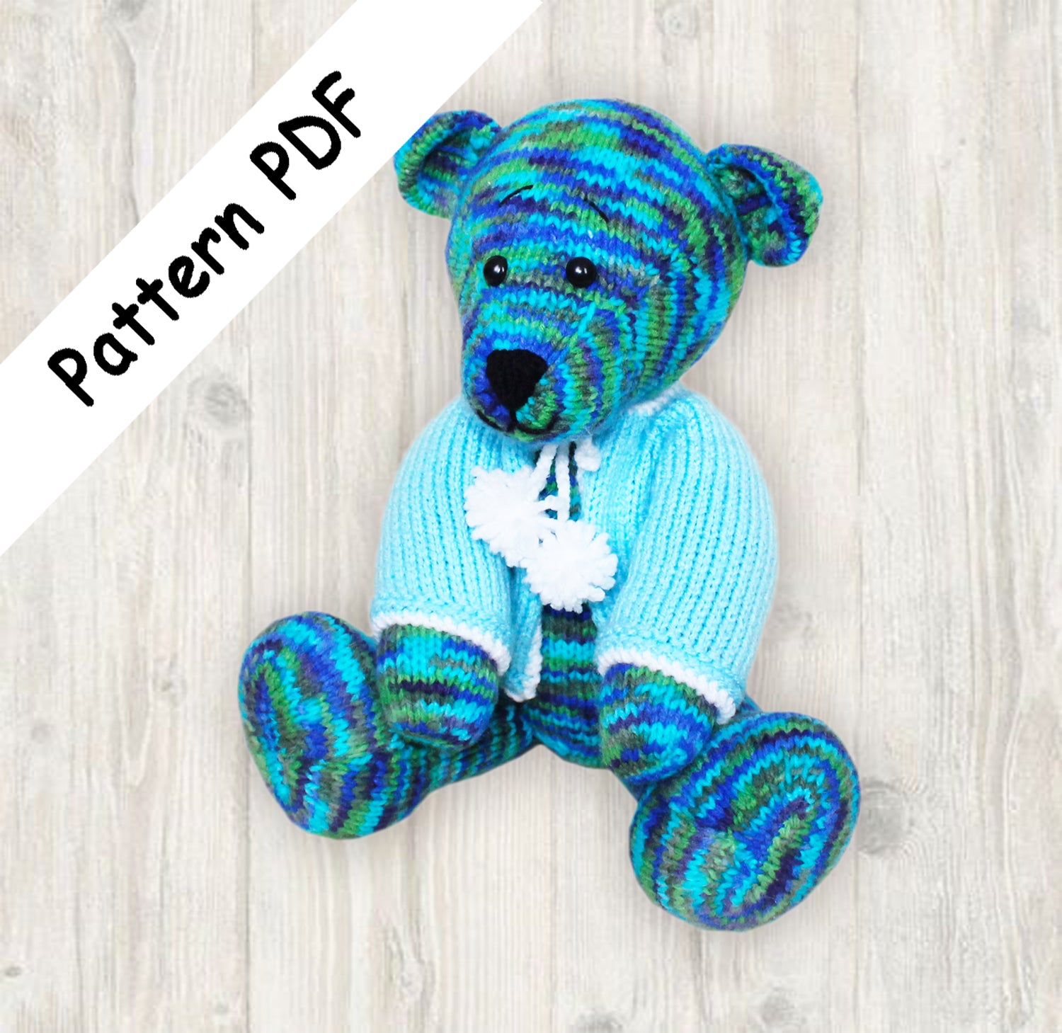 KNITTING PATTERN: Bear – LHCpatterns