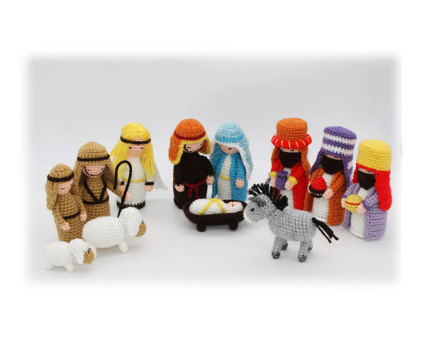 crochet nativity characters